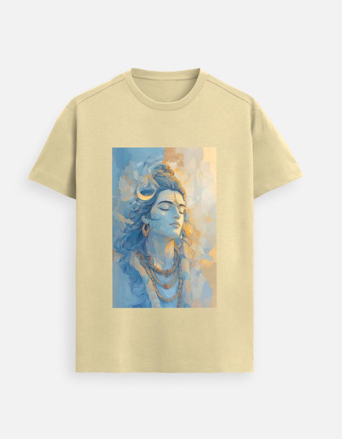 Rudra Vibe half multicolor T-shirt